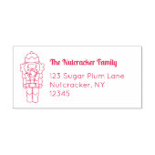 Nutcracker-Adresse Permastempel (Design)