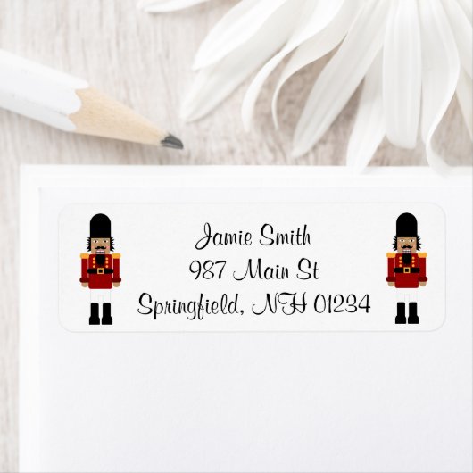 Nutcracker-Adressetiketten (Insitu)