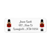 Nutcracker-Adressetiketten (Vorne)