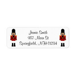 Nutcracker-Adressetiketten