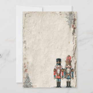 Nutcracker Akzent unten links | Süße Weihnachtsein Einladung