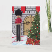 Nutcracker am Burgeingang zu Weihnachten (Vorderseite)