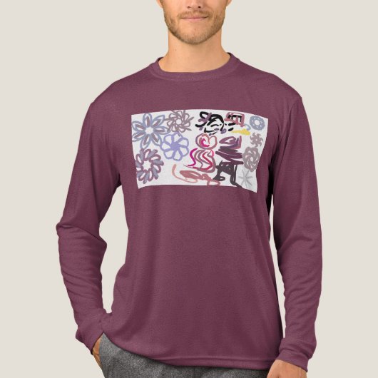 Nutcracker and Ballet winter  Tri-Blend Shirt (Vorderseite)