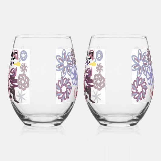 Nutcracker and Ballet winter  Weinglas Ohne Stiel (Rechts)