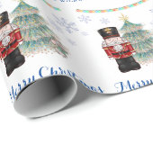Nutcracker and Mouse King Christmas Geschenkpapier (Rolleneckpunkt)