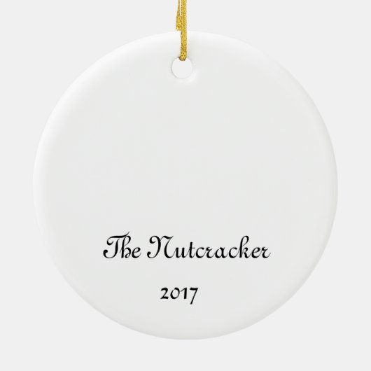 Nutcracker Angel Keepake Ornament (Hinten)