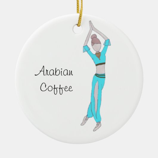 Nutcracker Arabian Coffee Keepake Ornament (Vorne)