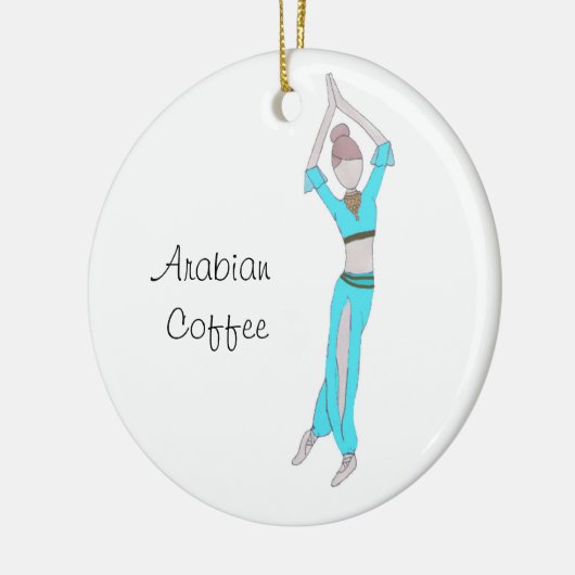 Nutcracker Arabian Coffee Keepake Ornament (Links)