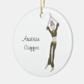 Nutcracker Arabian Coffee Keepake Ornament (Links)