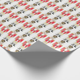 Nutcracker Art für Wohltätigkeit Geschenkpapier