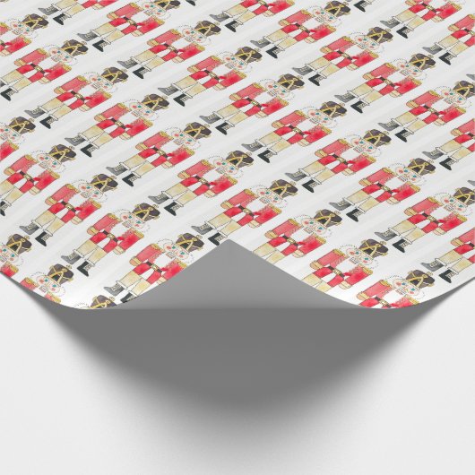 Nutcracker Art für Wohltätigkeit Geschenkpapier (Ecke)