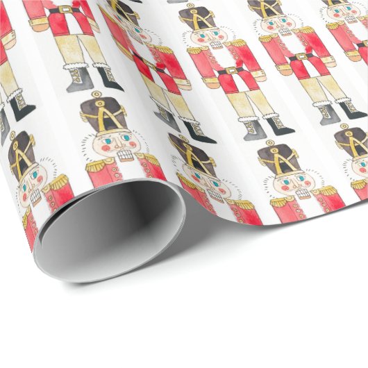 Nutcracker Art für Wohltätigkeit Geschenkpapier (Rolleneckpunkt)