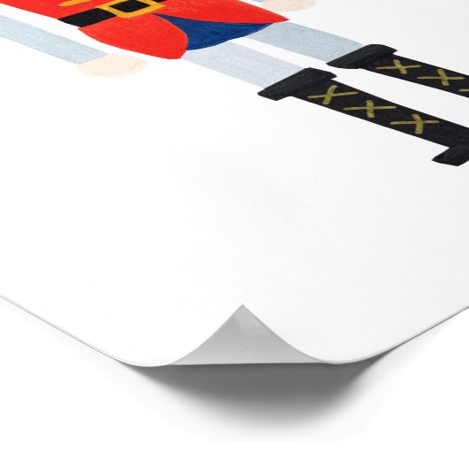 Nutcracker Art Print Poster (Ecke)