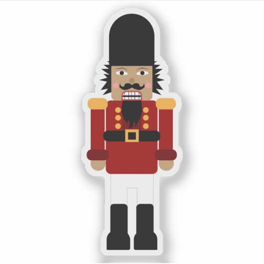 Nutcracker Aufkleber (Vorderseite)
