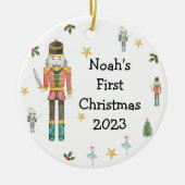 Nutcracker Babies First Christmas Ornament (Vorne)