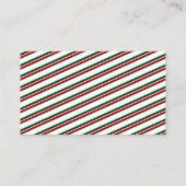 Nutcracker Baby Shower Diaper-Raffekarte Begleitkarte (Rückseite)