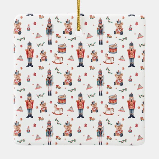 Nutcracker Baby Shower Ornament (Rückseite)