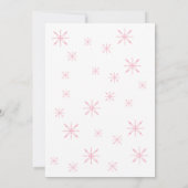 Nutcracker Babydusche Einladung (Rückseite)