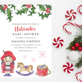 Nutcracker Babydusche Einladung