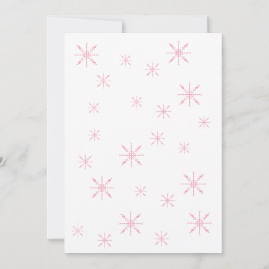 Nutcracker Babydusche Einladung (Rückseite)