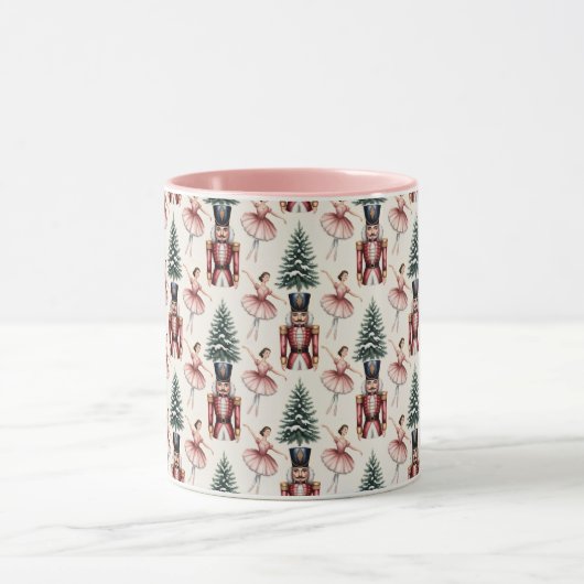 Nutcracker Ballerina ballet dancer christmas tree Tasse (Zentrum)