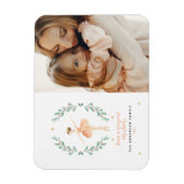 Nutcracker ballerina botanische 1 Foto Weihnachten Magnet (Vertikal)