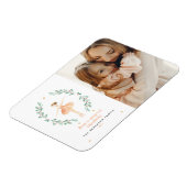 Nutcracker ballerina botanische 1 Foto Weihnachten Magnet (Linke Seite)