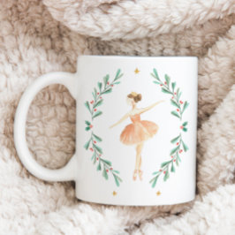 Nutcracker Ballerina botanische niedliche Weihnach Tasse