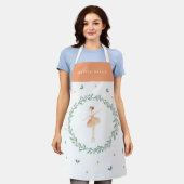 Nutcracker Ballerina botanisches niedliches Weihna Schürze (Getragen)