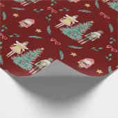 Nutcracker Ballerina Christmas Geschenkpapier (Ecke)