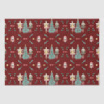 Nutcracker Ballerina Christmas Seidenpapier<br><div class="desc">Nutcracker Ballerina Weihnachtsverpackung, so ein auffälliges Design.</div>