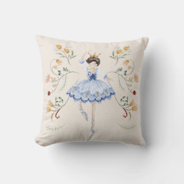 Nutcracker Ballerina Christmas Throw Kissen