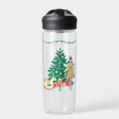 Nutcracker Ballerina Christmas Trinkflasche (Vorderseite)
