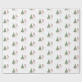 Nutcracker Ballerina Giftwrap Geschenkpapier (Flach)