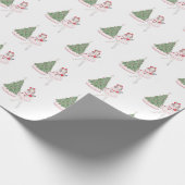 Nutcracker Ballerina Giftwrap Geschenkpapier (Ecke)