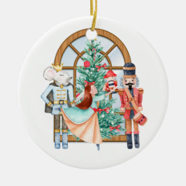 Nutcracker Ballerina Mouse King Personalisiert Keramik Ornament