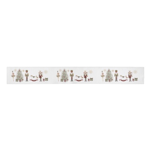 Nutcracker Ballerina Ripsband (Vorderseite)
