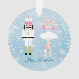 Nutcracker Ballerina Snowflakes Acrylschmuck Ornament