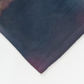 Nutcracker Ballerina Watercolor Weihnachtsballett Fleecedecke (Ecke)