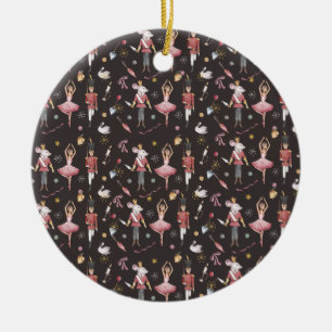 Nutcracker Ballerina Weihnachtsgeschenke Keramik Ornament