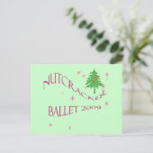 Nutcracker Ballet 2009 Postkarte (Stehend Vorderseite)