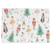 Nutcracker Ballet Bilder Geschenktasche Große Geschenktüte (Rückseite)