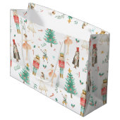 Nutcracker Ballet Bilder Geschenktasche Große Geschenktüte (Vorderseite Schrägansicht)