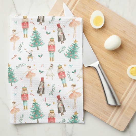 Nutcracker Ballet Bilder Küchentücher (Viertel Falte)