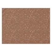 Nutcracker Ballet Brown Glitzer Tischdecke (Vorderseite (Horizontal))