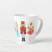 Nutcracker Ballet Characters Christmas Coffee Tass Milchtasse (Rechte Ecke)