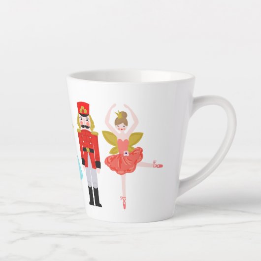Nutcracker Ballet Characters Christmas Coffee Tass Milchtasse (Rechts)