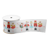 Nutcracker Ballet Charaktere Weihnachten Satinband (Spule)