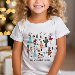Nutcracker Ballet Charaktere Weihnachten T - Shirt