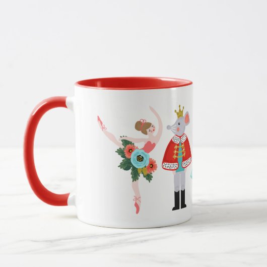 Nutcracker Ballet Charaktere Weihnachten Tasse (Links)